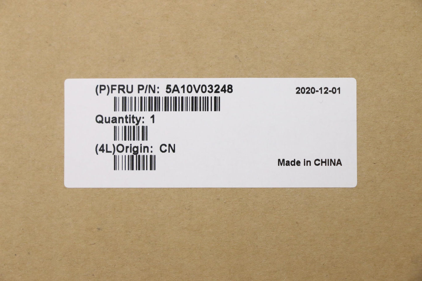 Lenovo 65W Rectangle AC Adapter, 3-Pin, Black - 5A10V03248