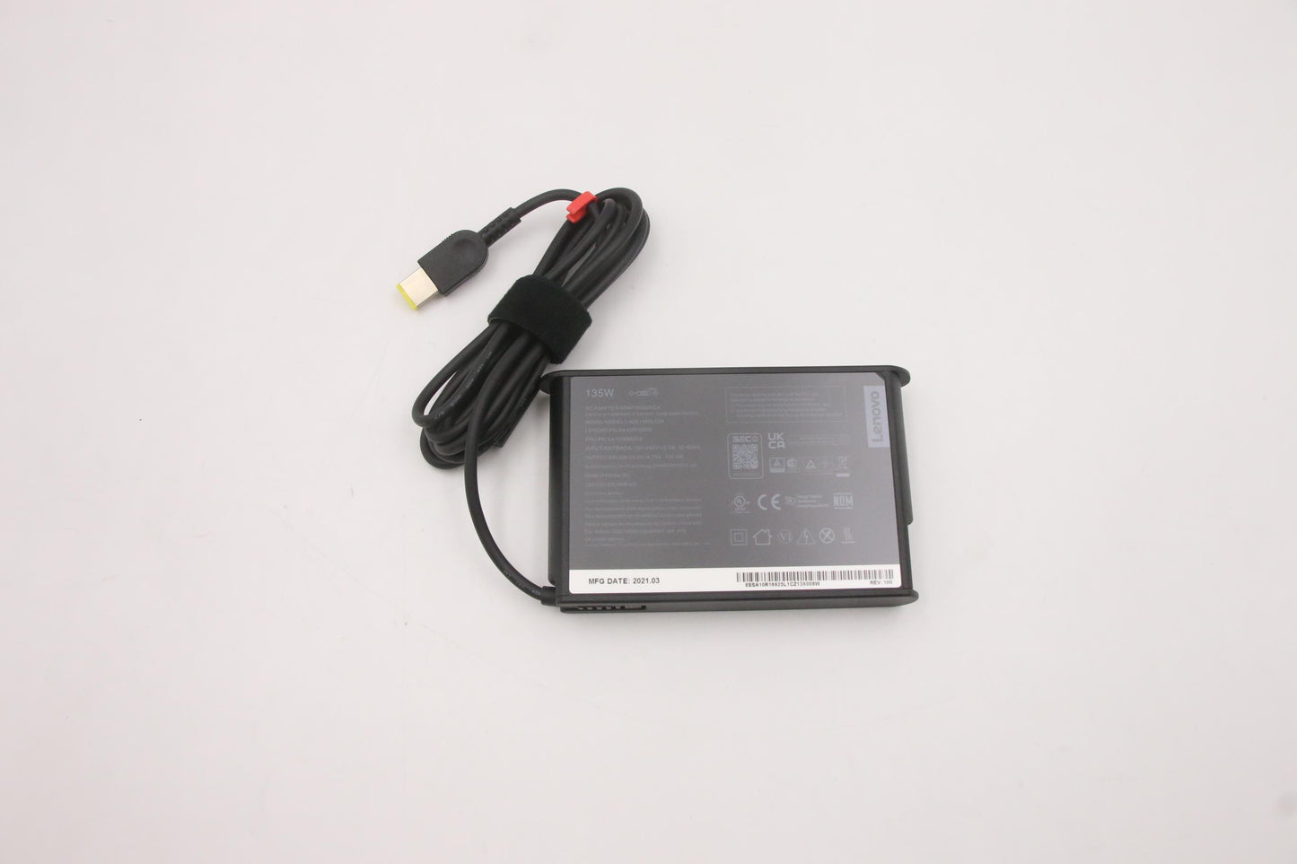Lenovo Type-C AC Adapter, 135W, 2P, Black - 5A10W86258
