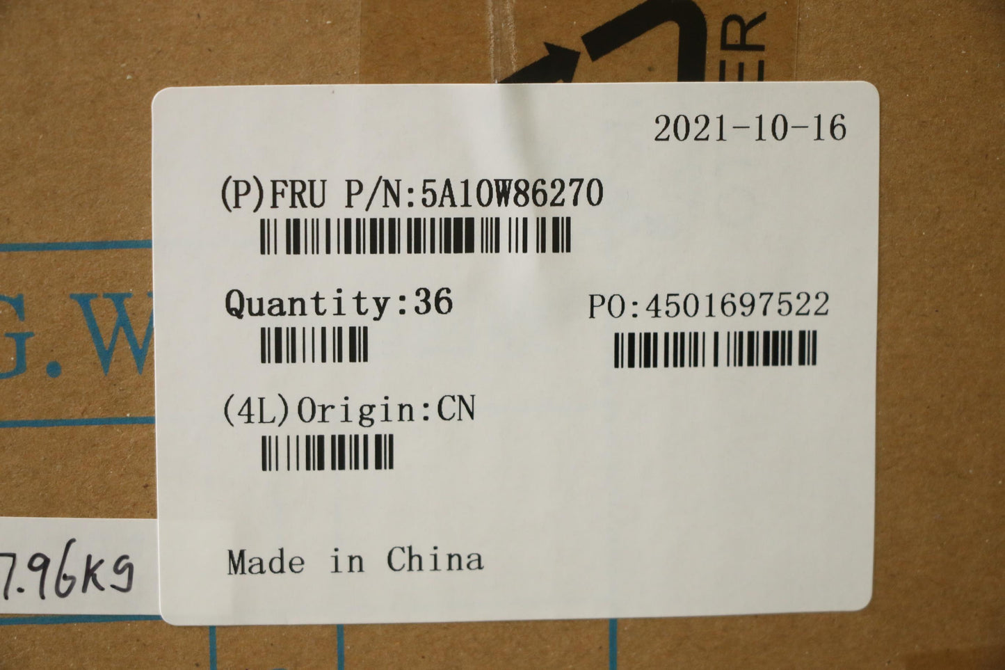 Lenovo AC Adapter, Type-C, 65W, 2-Pin, US, Black - 5A10W86270