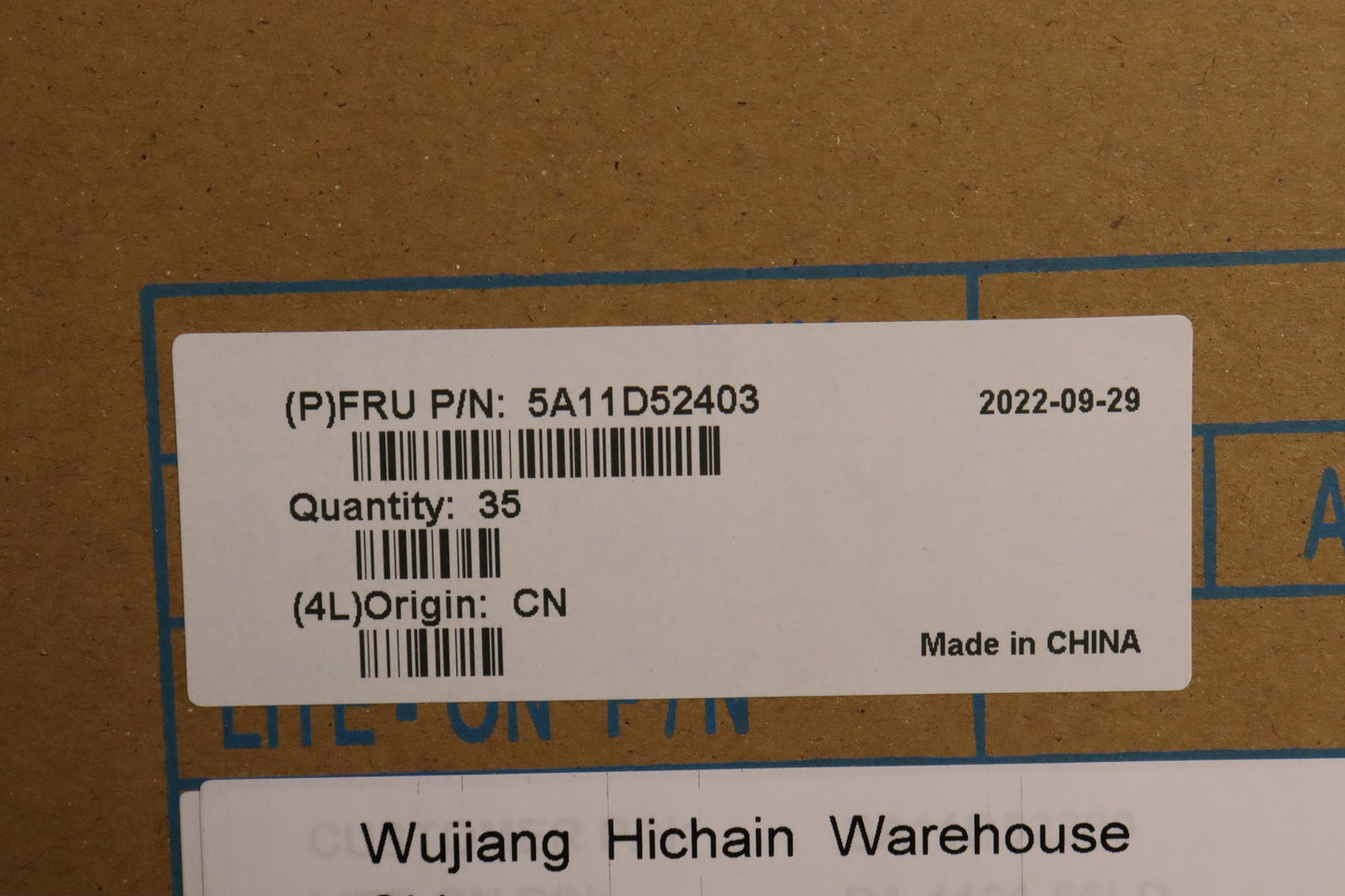 Lenovo 100W USB-C Power Adapter, 3-Prong, Black - 5A11D52403