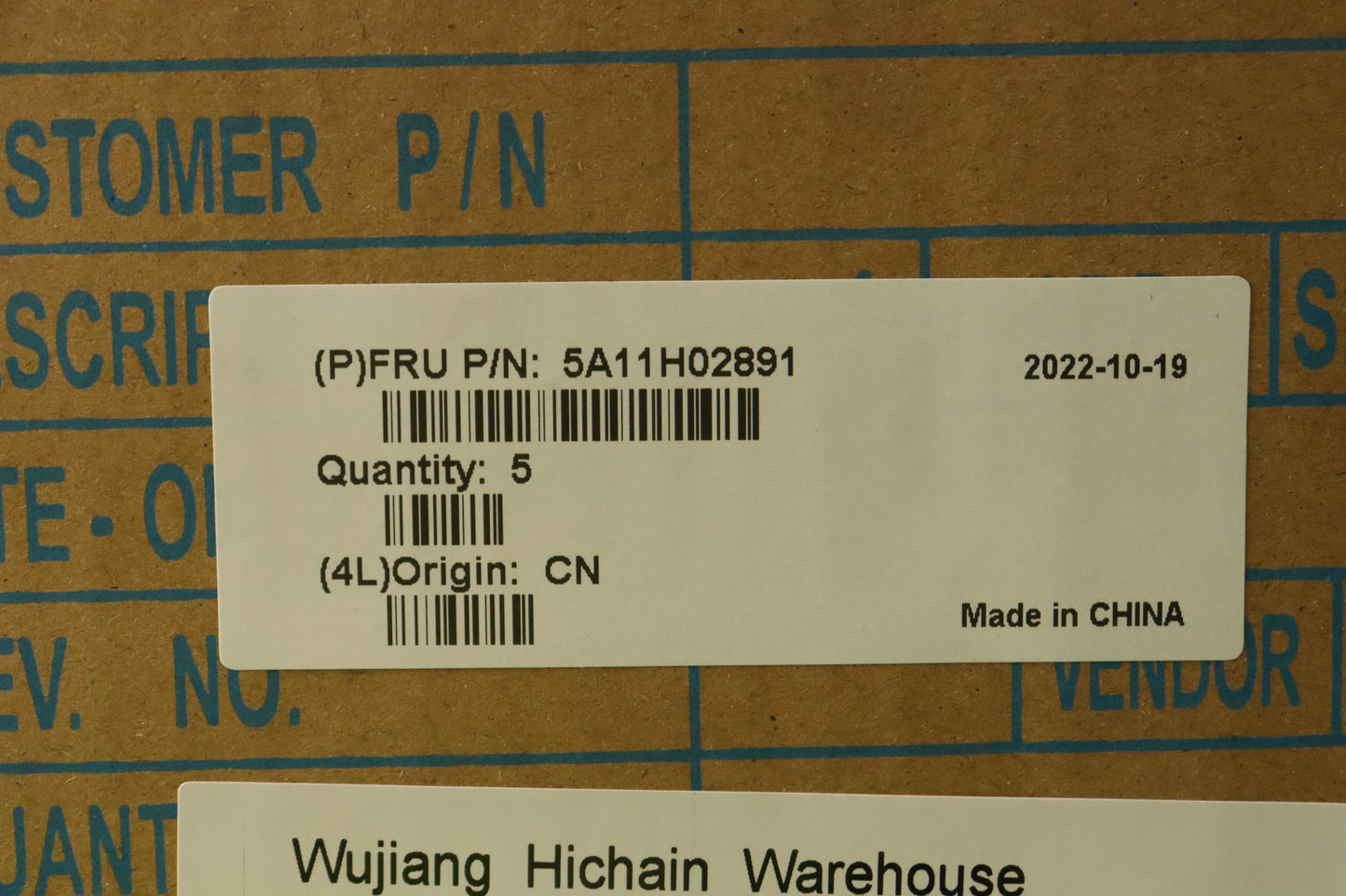 Lenovo AC Adapter, Round, 65W, 3P, Black - 5A11H02891