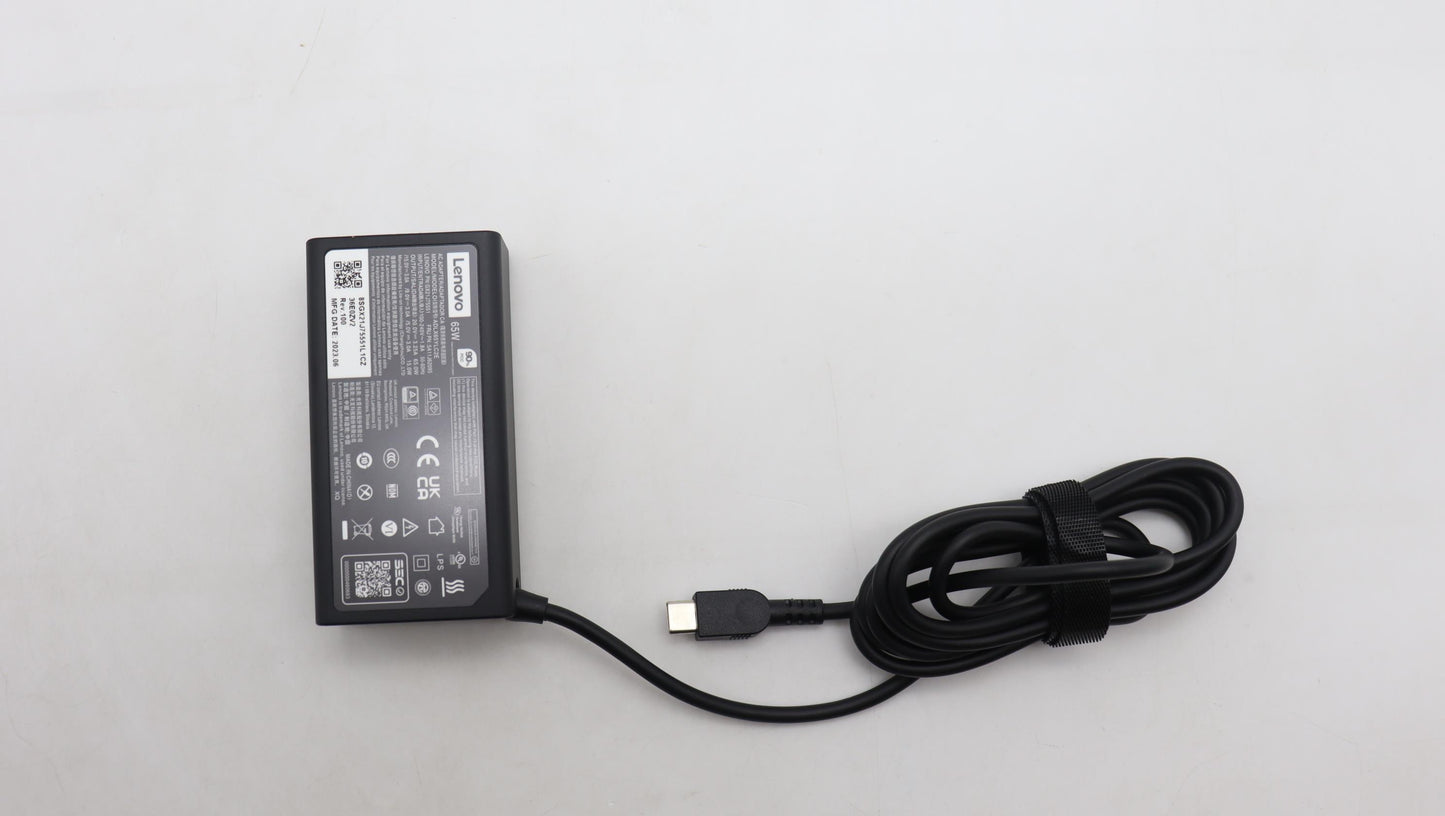 Lenovo Power Supply 65W PD Adapter 2 Pin Multi Voltage - 5A11J62095
