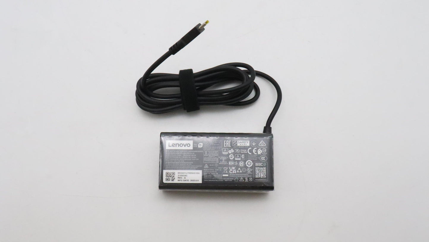 Lenovo Power Supply 65W Type C AC Adapter 3 Pin - 5A11J62109
