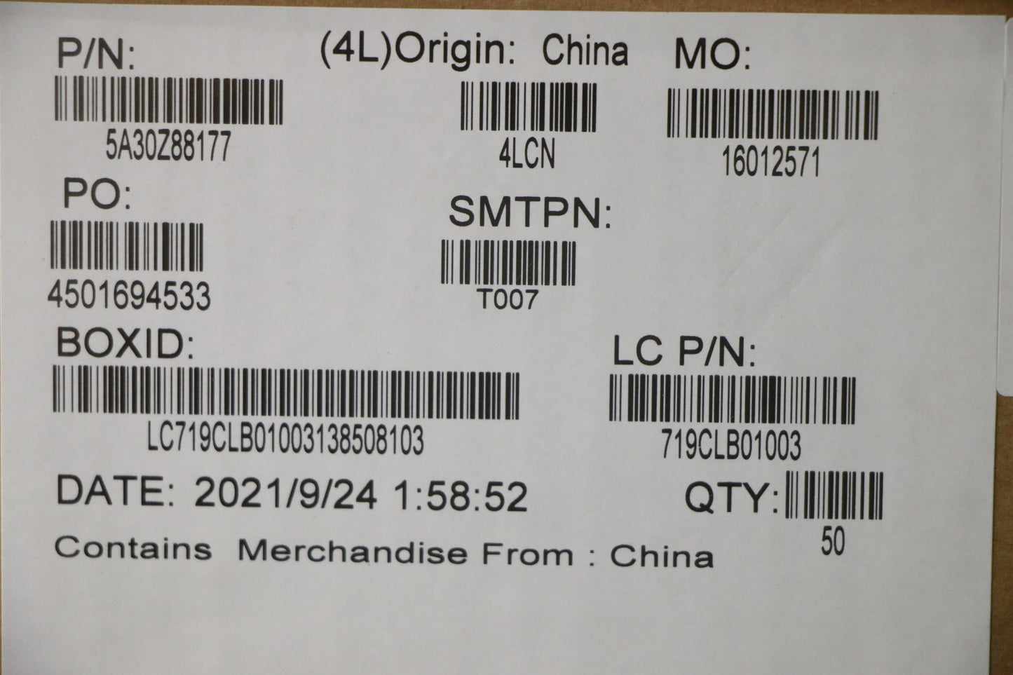 Lenovo WWAN and WLAN Antenna Accessory Kit - 5A30Z88177