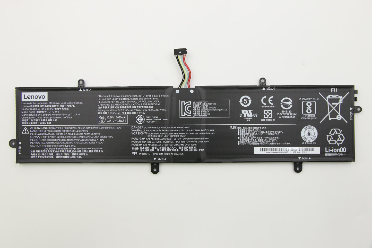 Lenovo Battery, 15.36V, 79 Wh, 4-cell - 5B10P35084