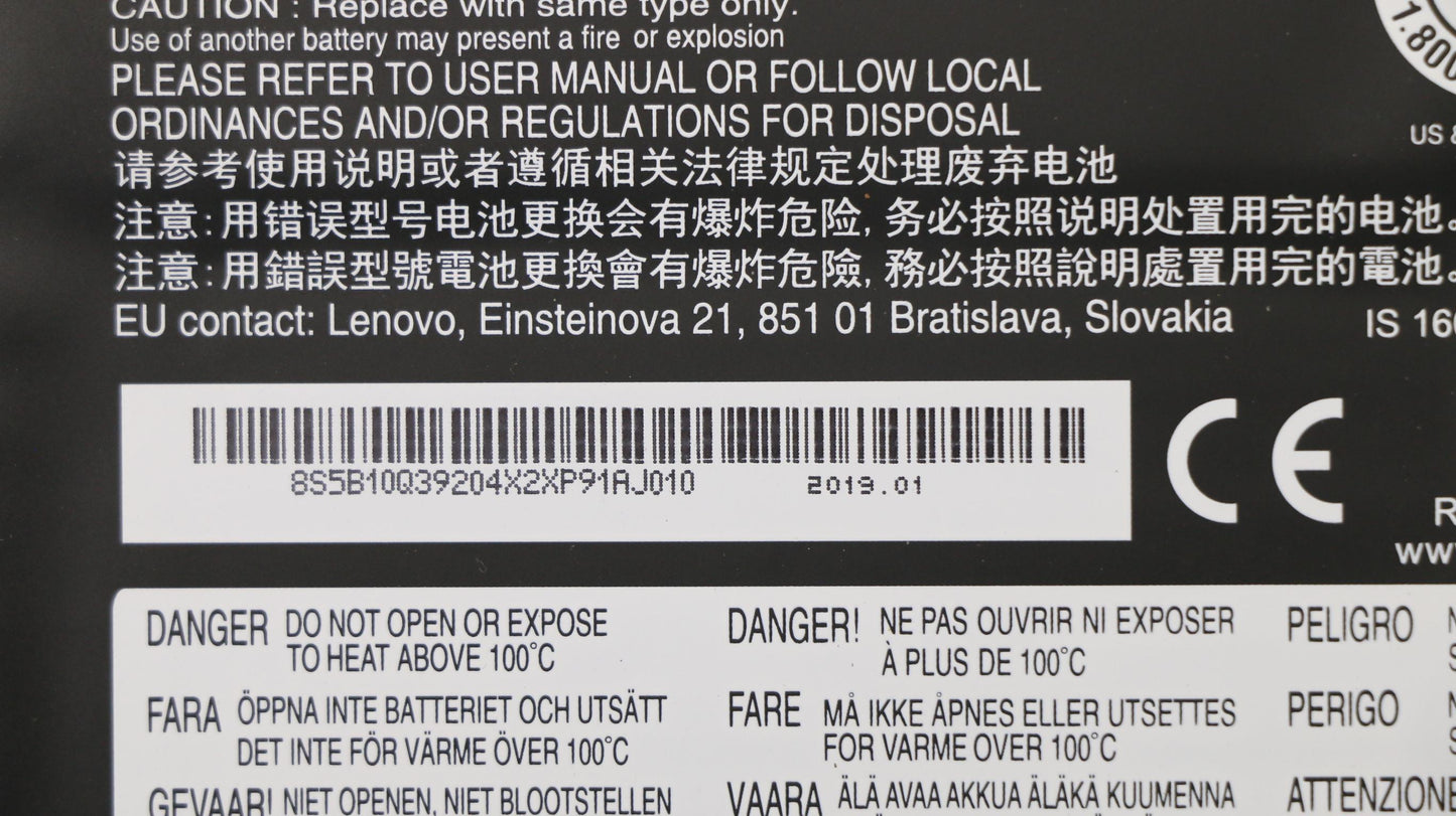 Lenovo Spa L14M2P21 74V30Wh2Cell Bty - 5B10Q39204