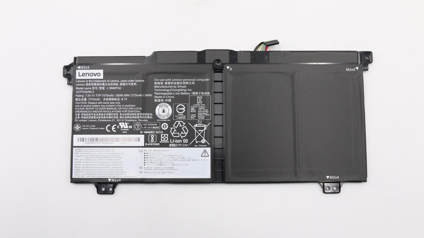 Lenovo Sp/A L18M4Pg0 7.5V56Wh4Cell - 5B10R51233
