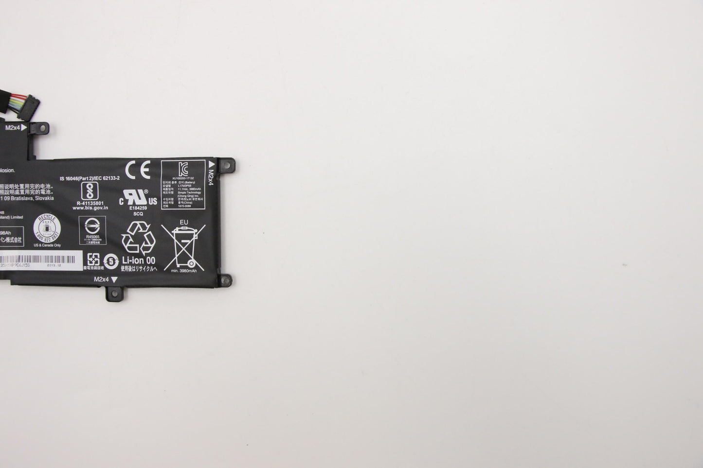 Lenovo 3-Cell Battery, 11.1V, 45Wh - 5B10W13892