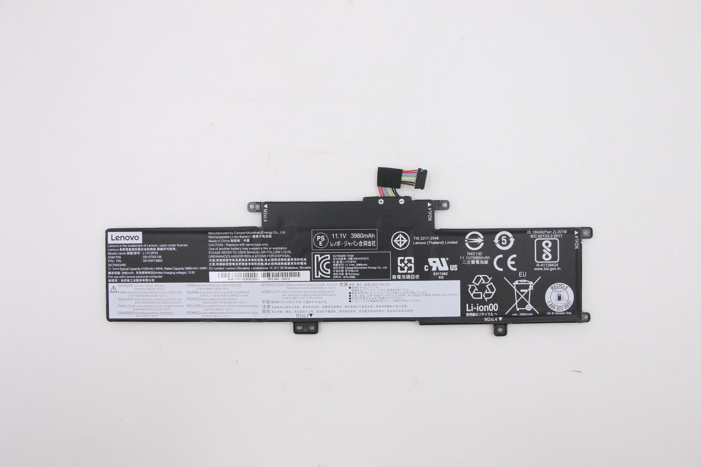 Lenovo Internal Battery, 3-Cell, 45Wh - 5B10W13893