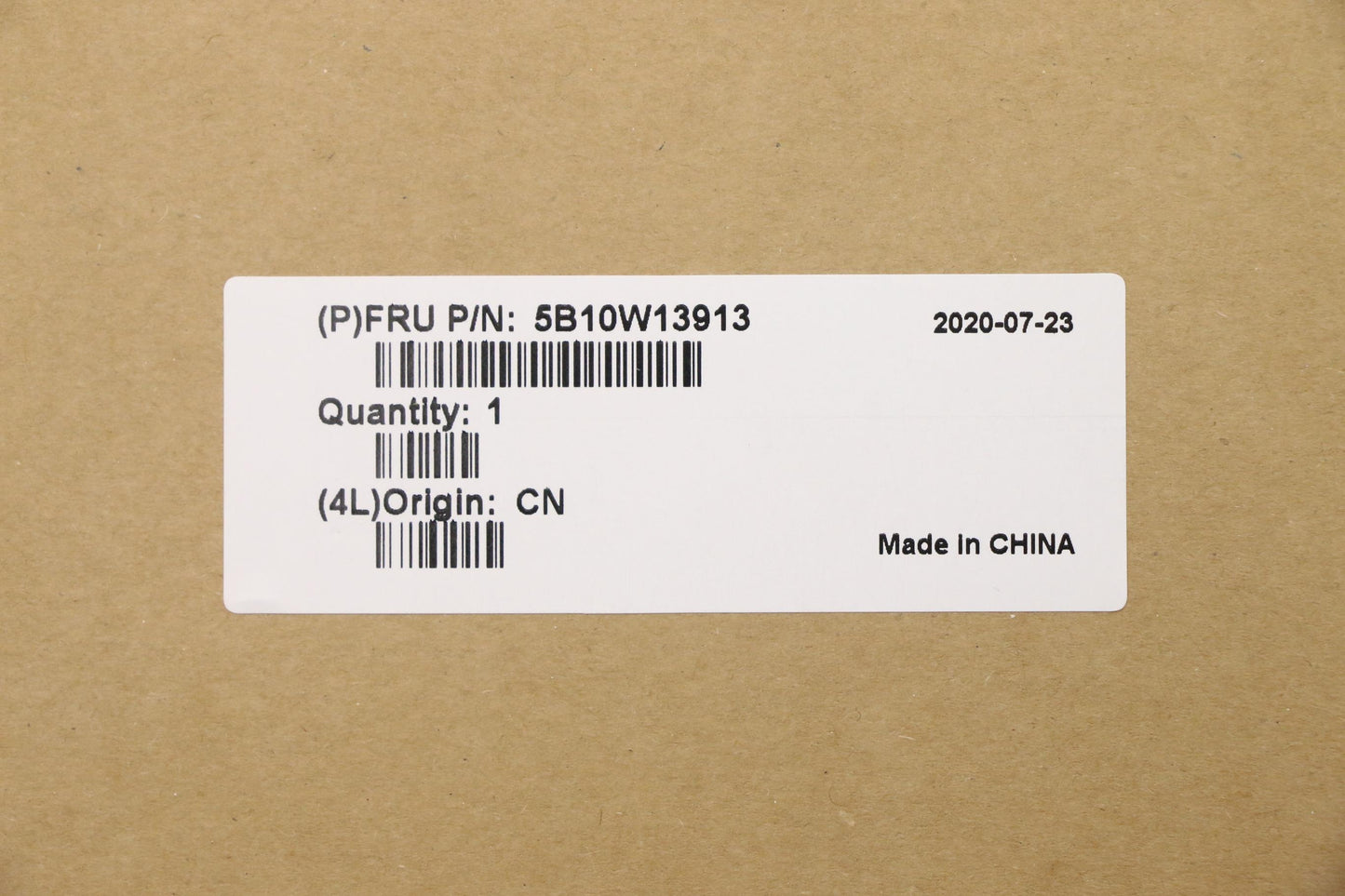 Lenovo 3-Cell Battery, 11.58V, 57Wh - 5B10W13913