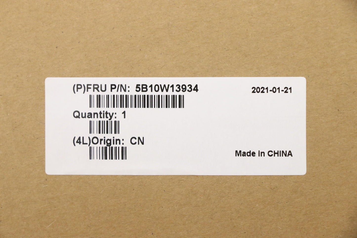 Lenovo 4-Cell Battery, 15.36V, 46Wh - 5B10W13934