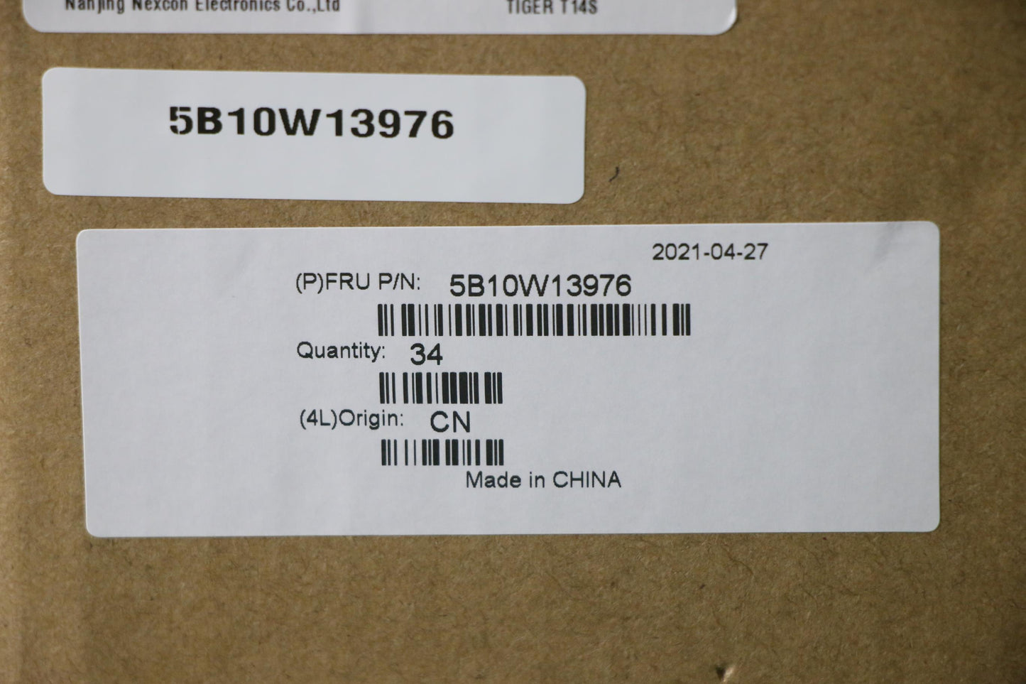 Lenovo - BATTERY, 4cell, 57 Wh, 15.36V - 5B10W13976