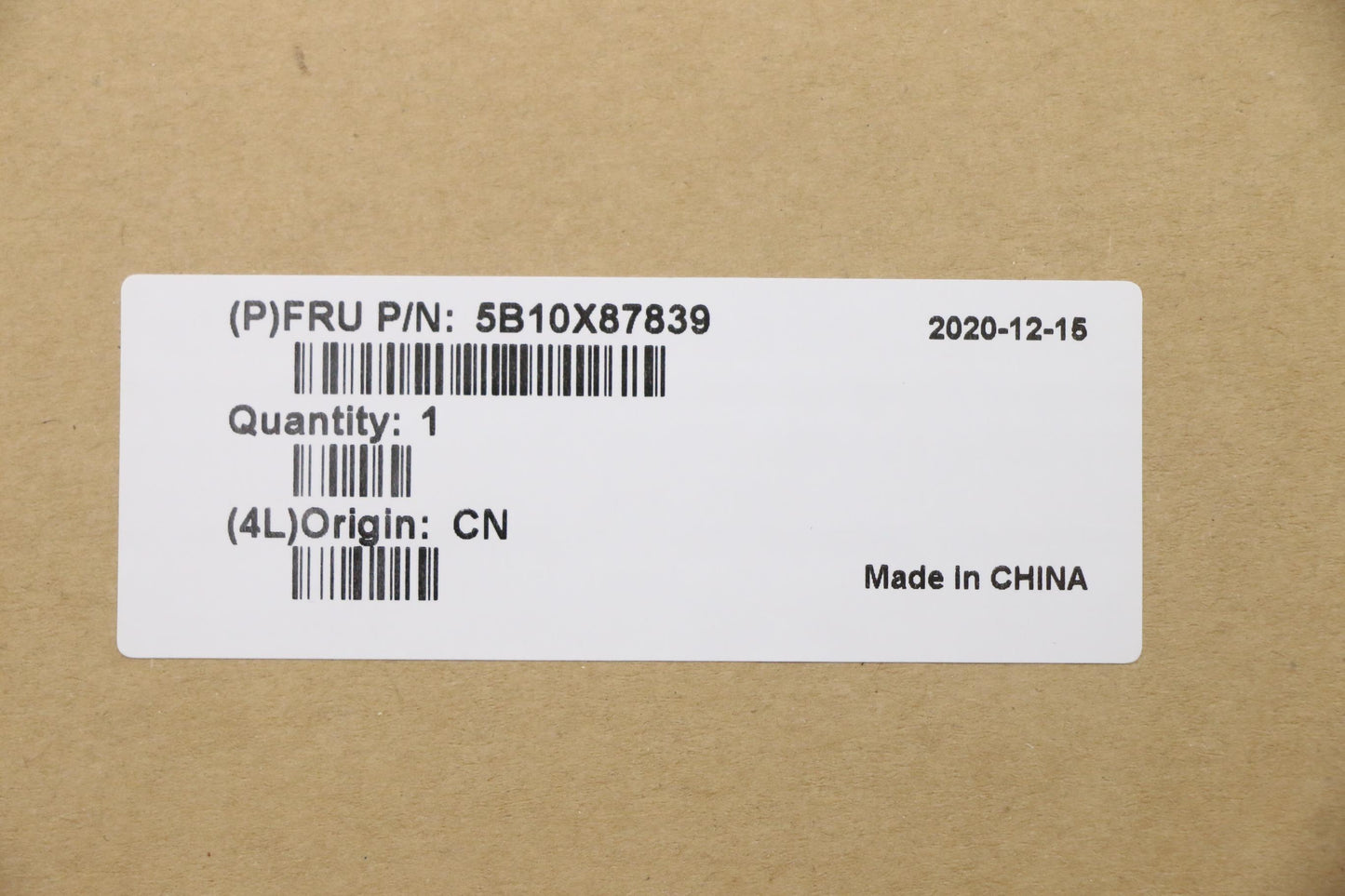 Lenovo 4-Cell Battery, 7.68V, 41Wh - 5B10X87839