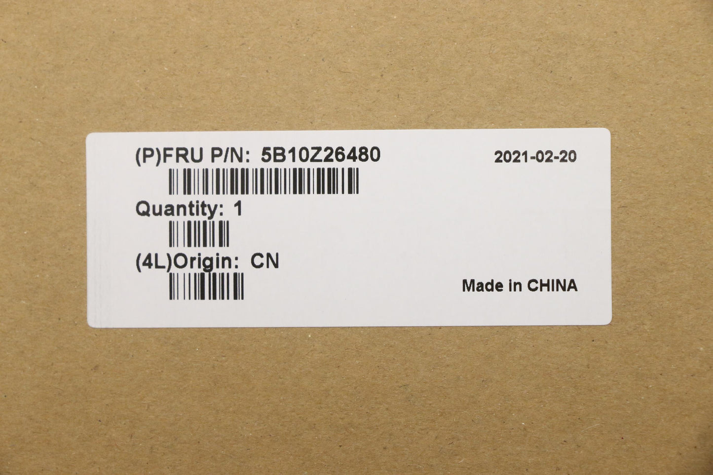 Lenovo 4-Cell Battery, 7.72V, 42Wh - 5B10Z26480