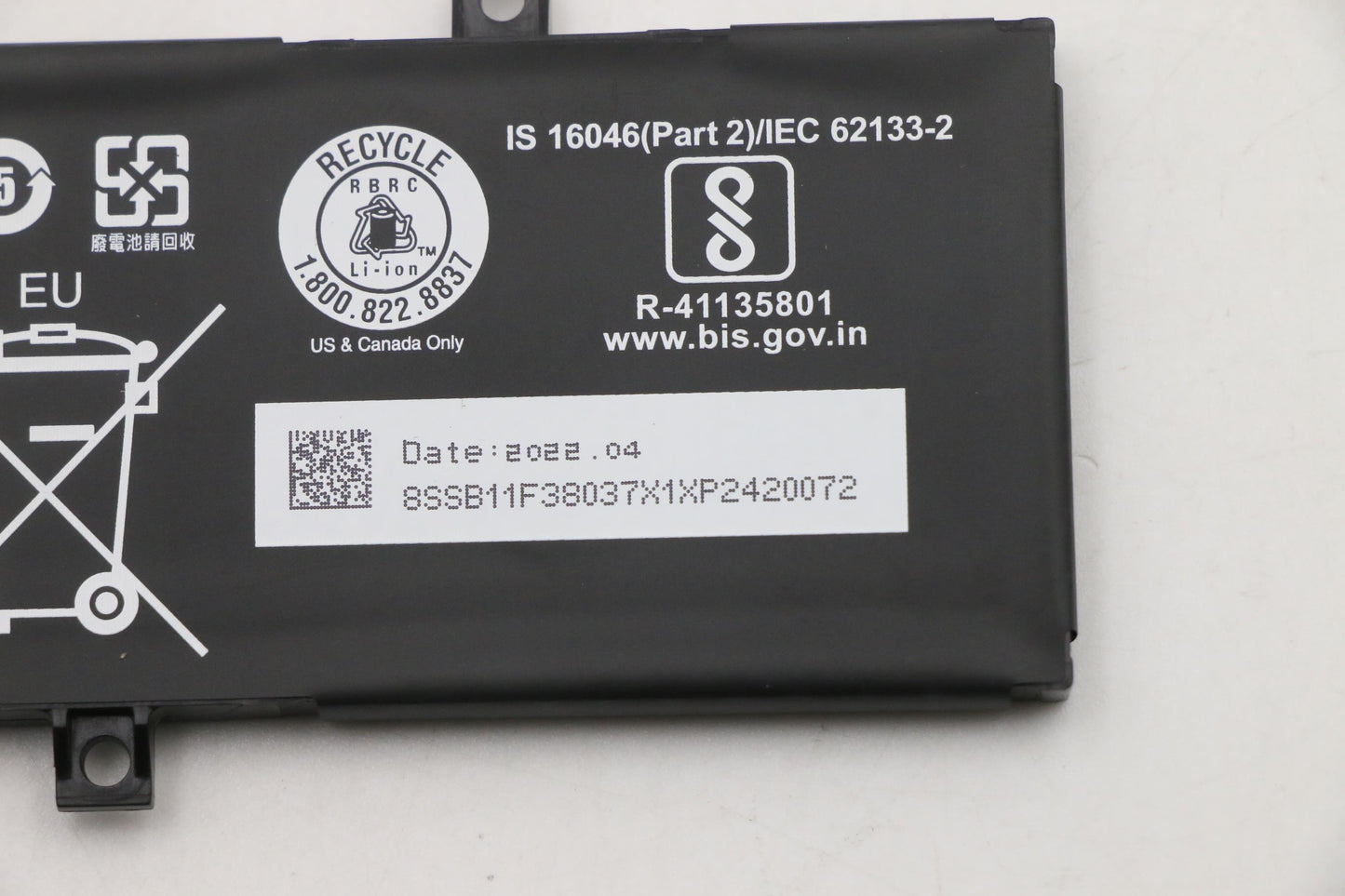 Lenovo Internal Battery, 3-Cell, 11.52V, 52.5Wh - 5B11F38034