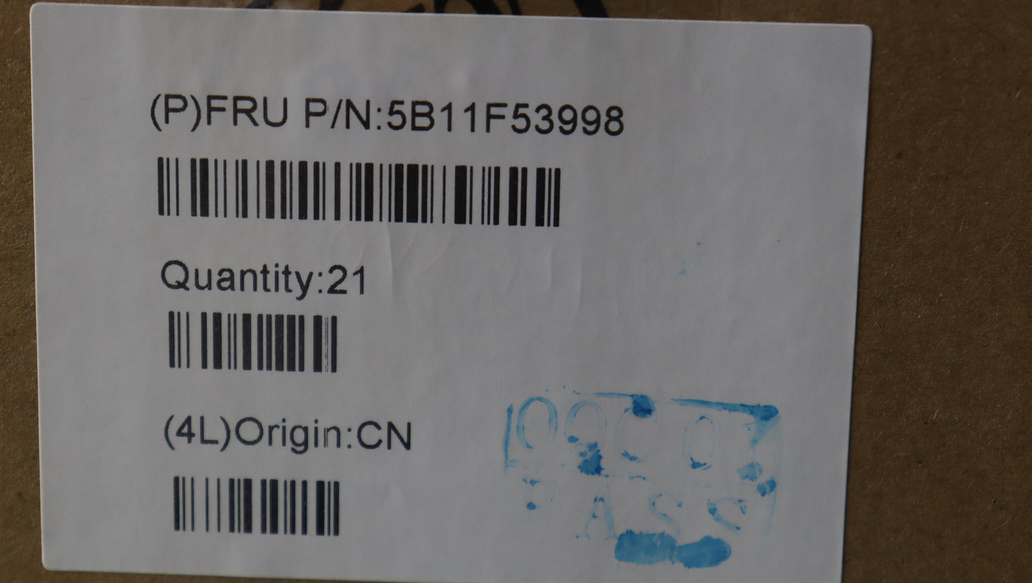 Lenovo 4-cell Battery, 99.9 Wh, 15.52V - 5B11F53998