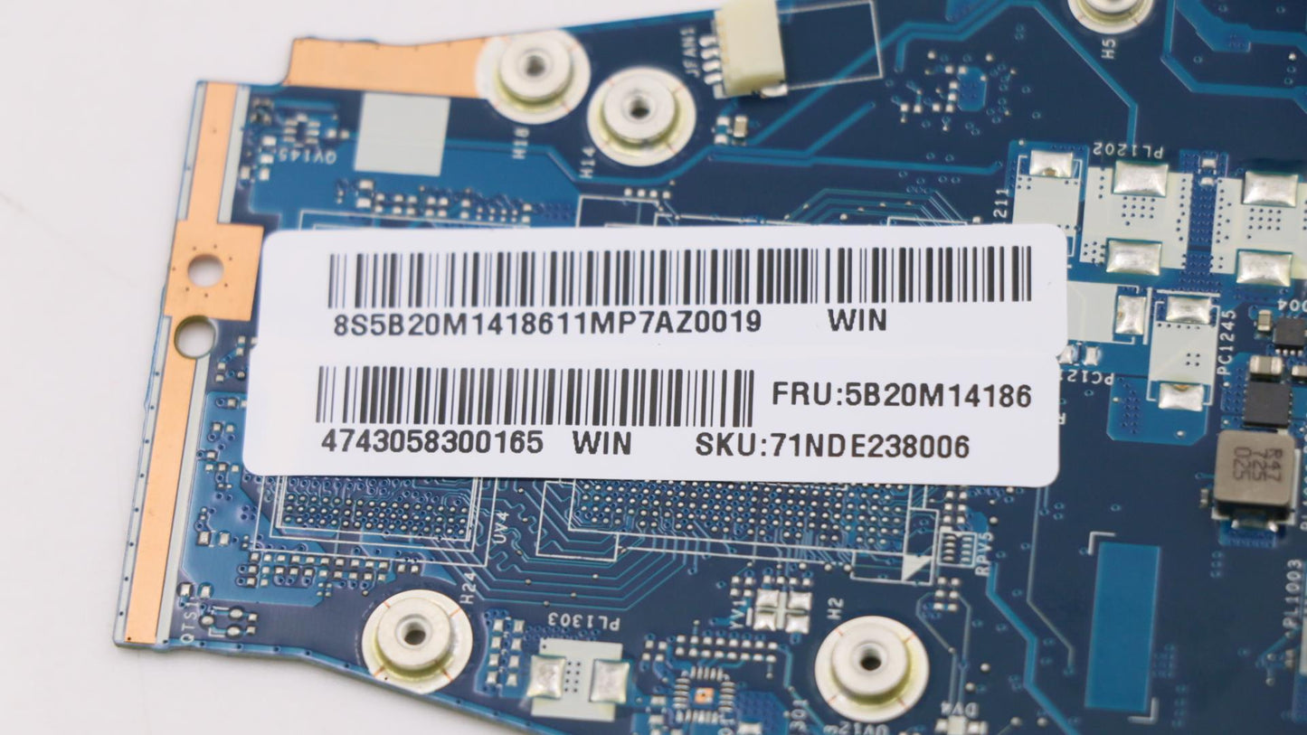 Lenovo Motherboard, Intel i5-7200, UMA Graphics, Fingerprint Sensor, Windows-Compatible - 5B20M14186