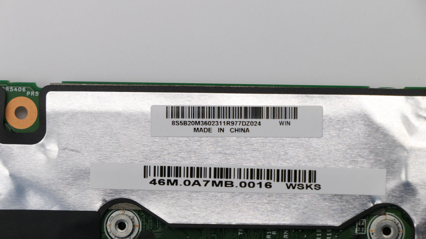 Lenovo System Board, i7-7500U, UMA Graphics, 16GB RAM, LP, Backlit - 5B20M36023