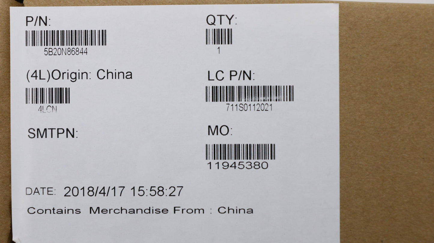 Lenovo BDPLANAR MB L80XN241 I77500UH UMA D4G WIN - 5B20N86844