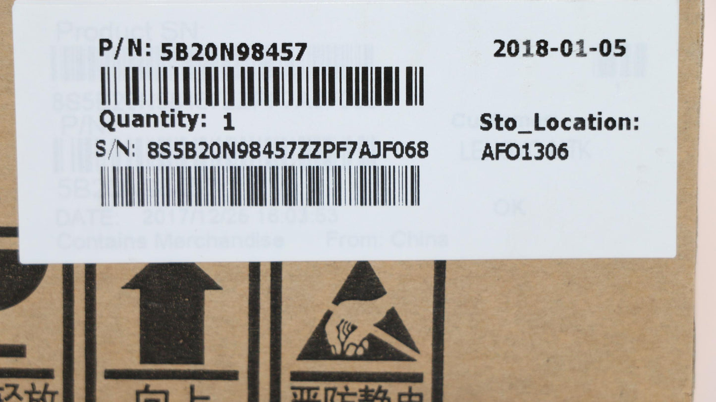 Lenovo BDPLANAR MB L80YLI, i5 7200U, UMA, 4G NFP WIN - 5B20N98457