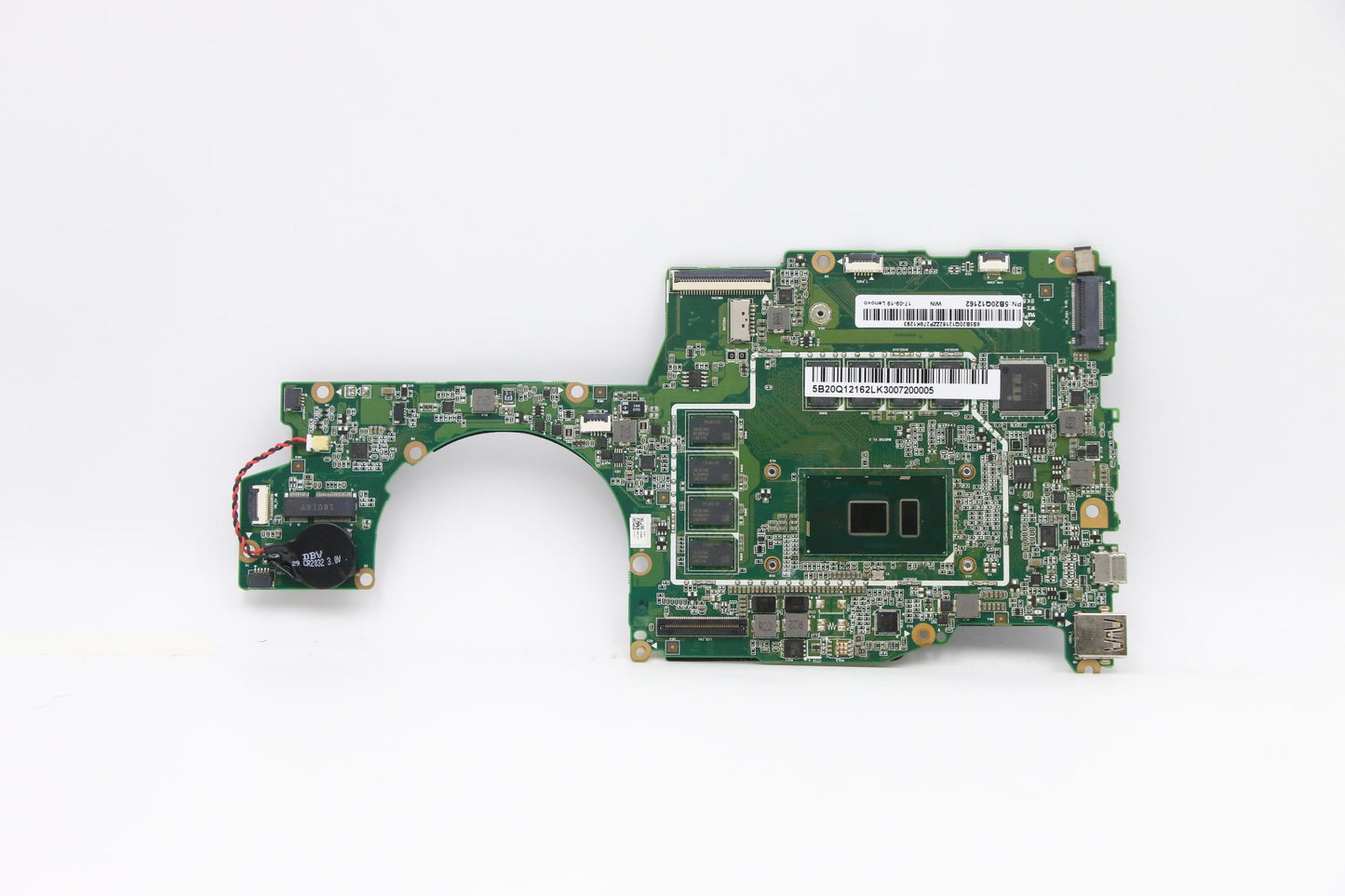 Lenovo System Board, i7-7500U, UMA Graphics, 8GB RAM, Backlit - 5B20Q12162