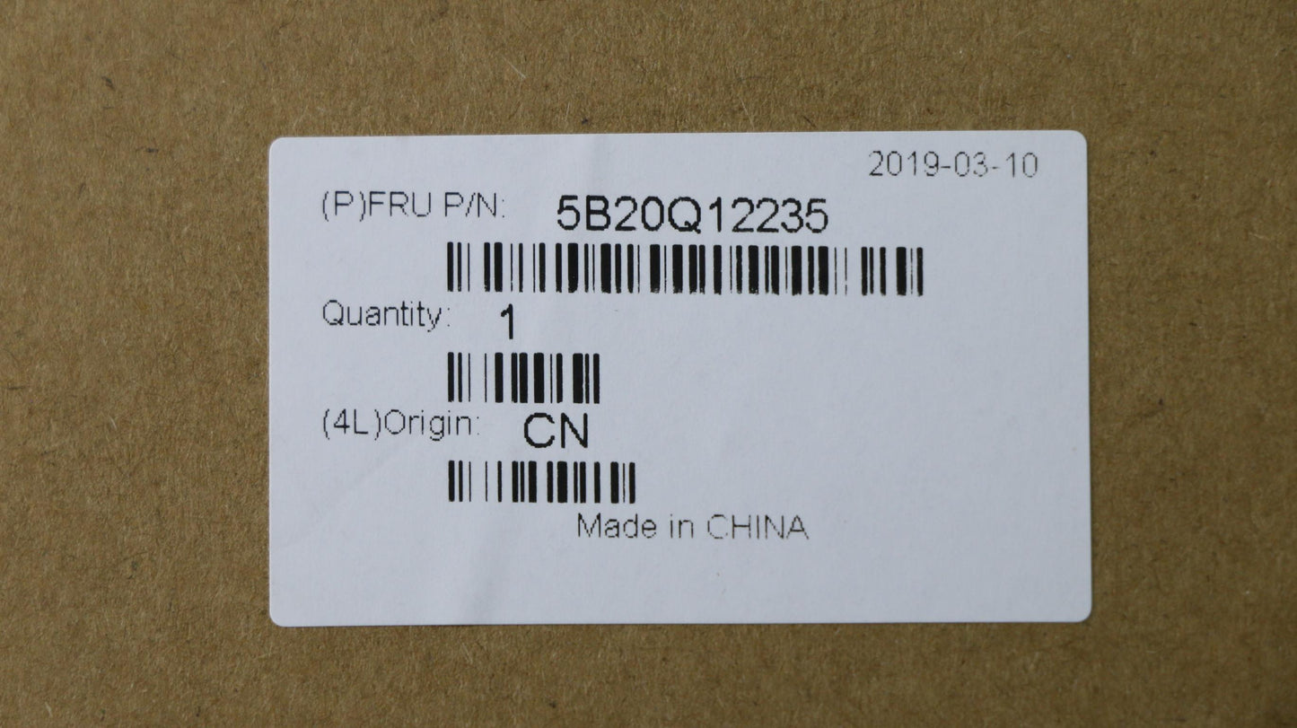 Lenovo Motherboard with i3-7100U, UMA Graphics, 4GB, Backlit - 5B20Q12235