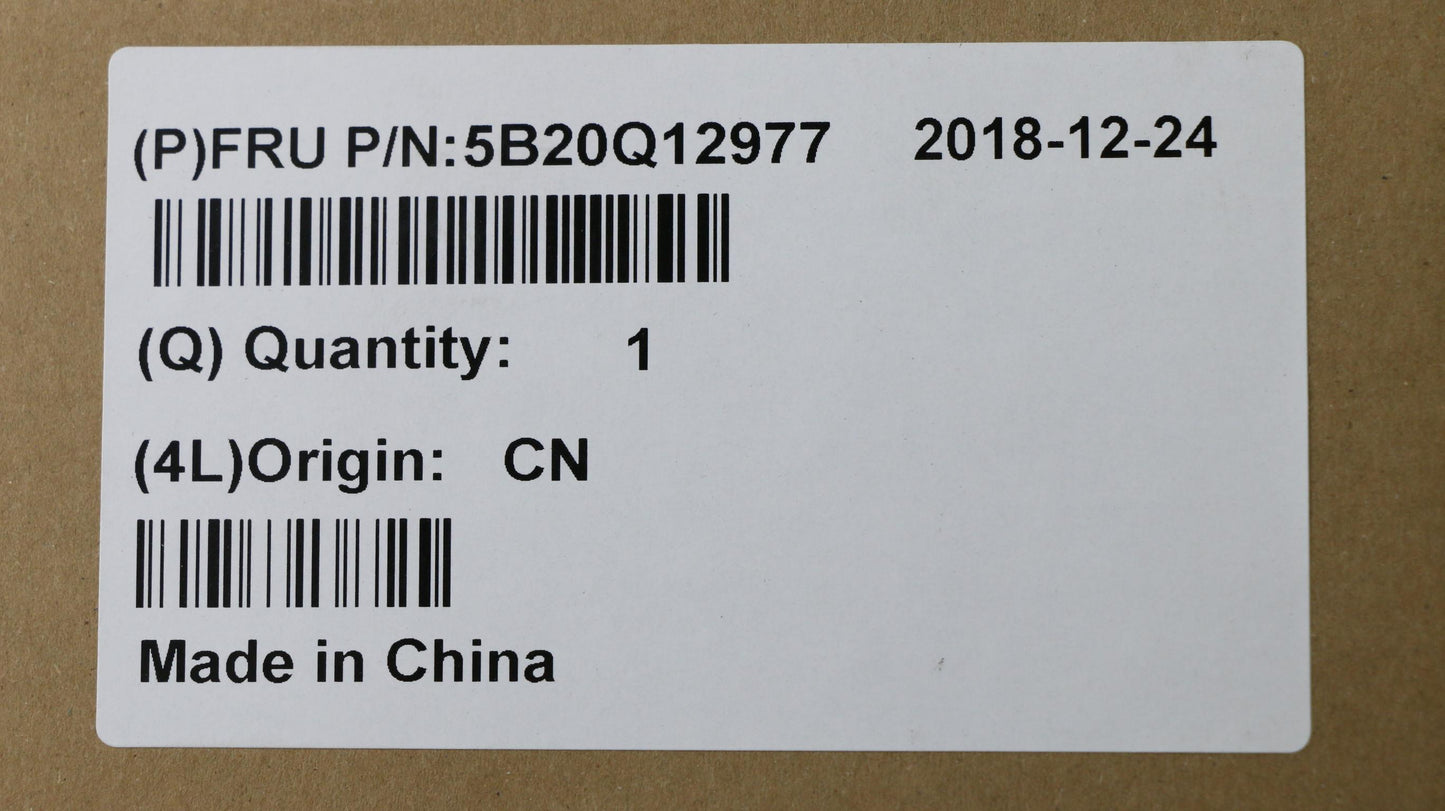 Lenovo System Board, i7, UMA Graphics, Backlit, Fingerprint, Windows - 5B20Q12977