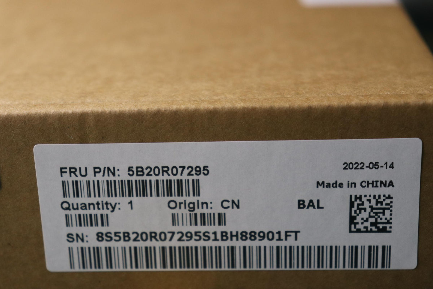 Lenovo System Board, MB 3N81F5, i5-8250U, UMA, 4GB RAM, Windows - 5B20R07295