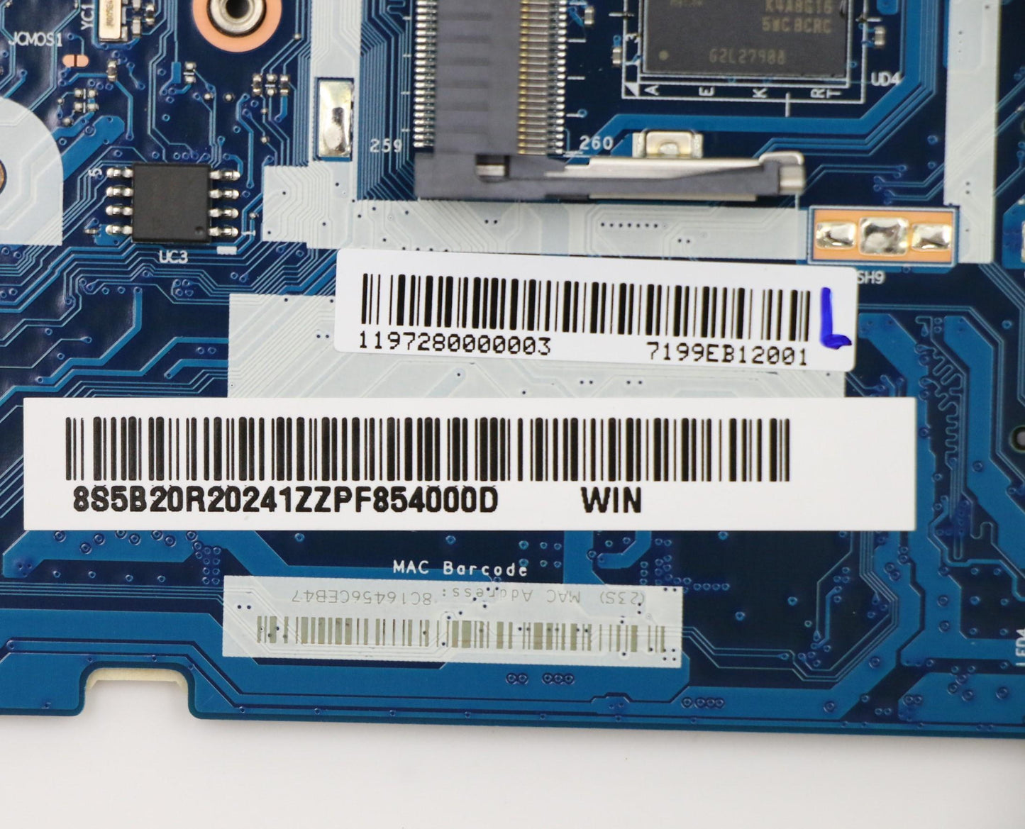 Lenovo BDPLANAR MB L81DJ I38130U UMA D4G WIN - 5B20R20241