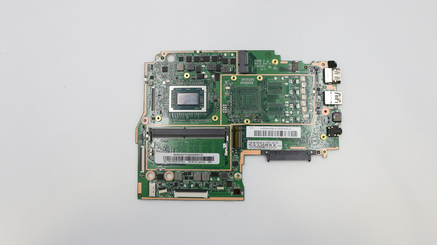 Lenovo Motherboard with R52500U, 4GB RAM, Windows UMA - 5B20R27416