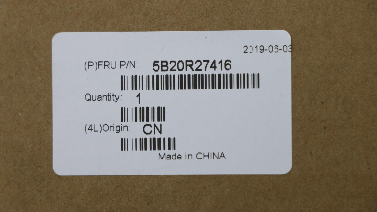 Lenovo Motherboard with R52500U, 4GB RAM, Windows UMA - 5B20R27416