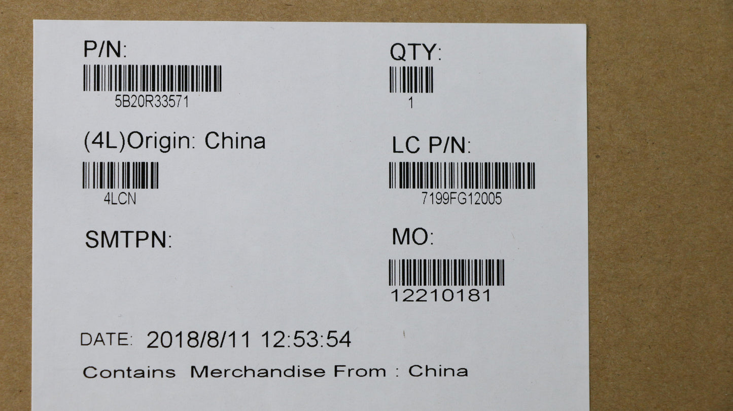 Lenovo BDPLANAR MB L 81D0 N4000 UMA NO RAM WIN - 5B20R33571