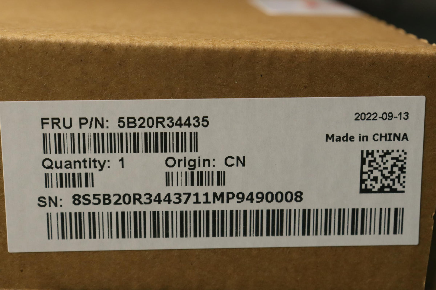 Lenovo System Board, MB C81H7, i7-8550U, UMA, 4GB, Windows - 5B20R34435