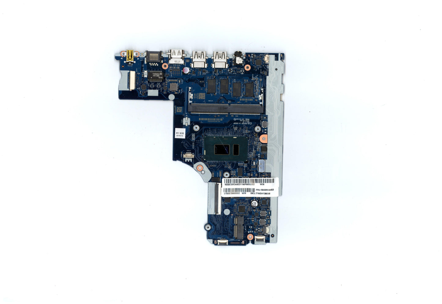 Lenovo System Board, i5-8250U, UMA Graphics, 4GB RAM, Windows - 5B20R34453