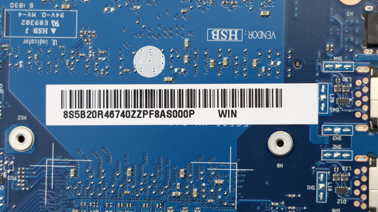 Lenovo BDPLANAR MB L81FK I78750H V4G D4G WIN - 5B20R46740