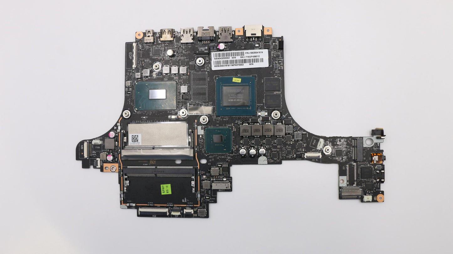 Lenovo Motherboard, i7-8750H, Windows, 2060, 6GB - 5B20S41619