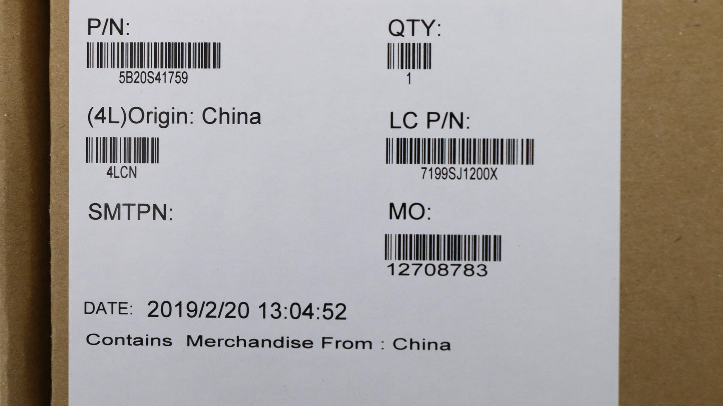 Lenovo System Board, 5405U, UMA Graphics, 0GB RAM, Windows - 5B20S41759