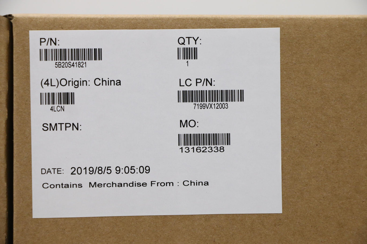 Lenovo System Board, MB L81LX, R53500U, UMA, 0GB RAM, Windows - 5B20S41821