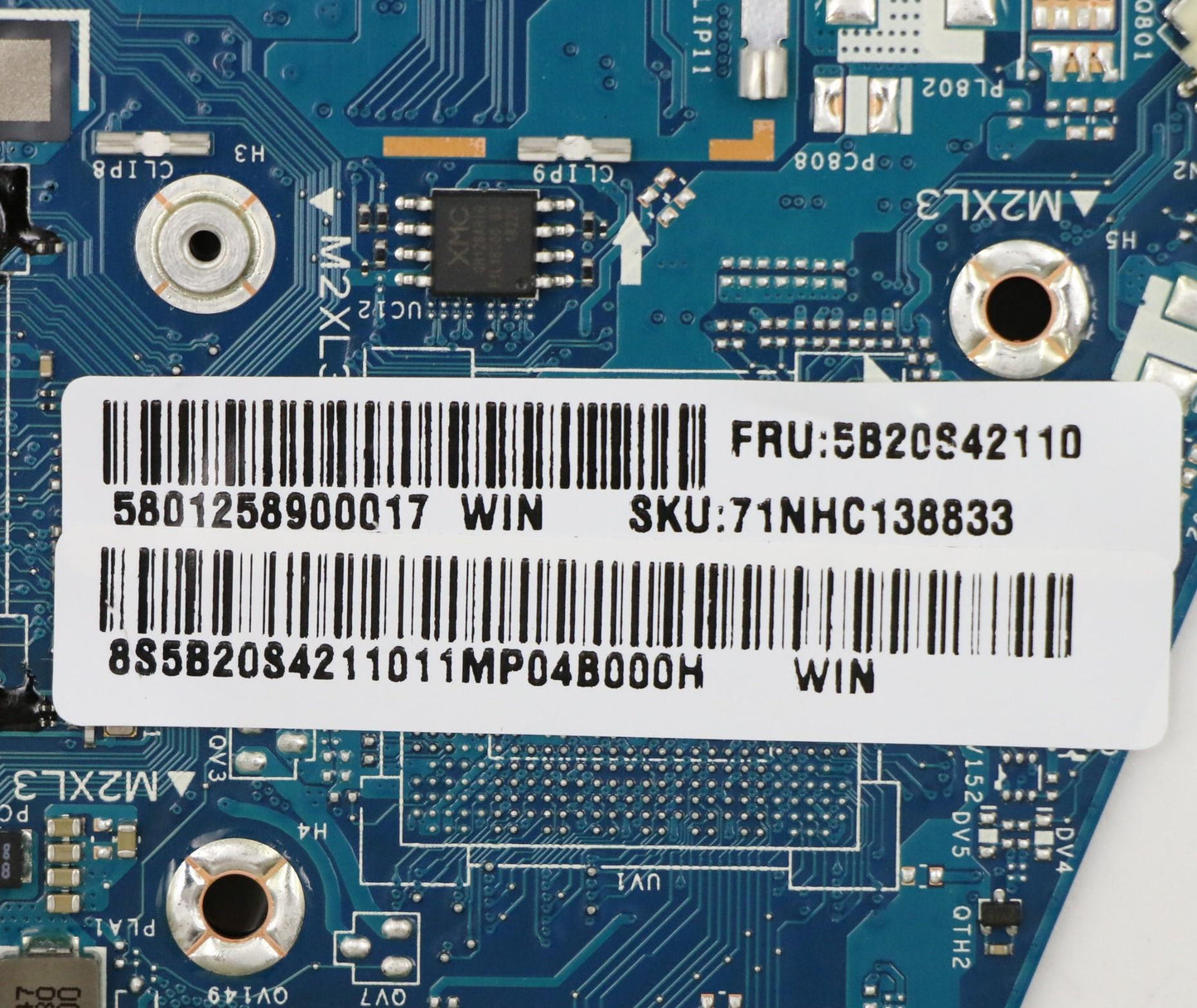 Lenovo Motherboard with i5-8265U, UMA, 4G for Windows - 5B20S42110