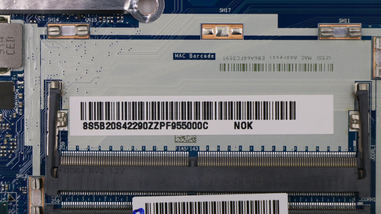 Lenovo MB L81SX with i7-9750H RTX2060 6GB - 5B20S42290