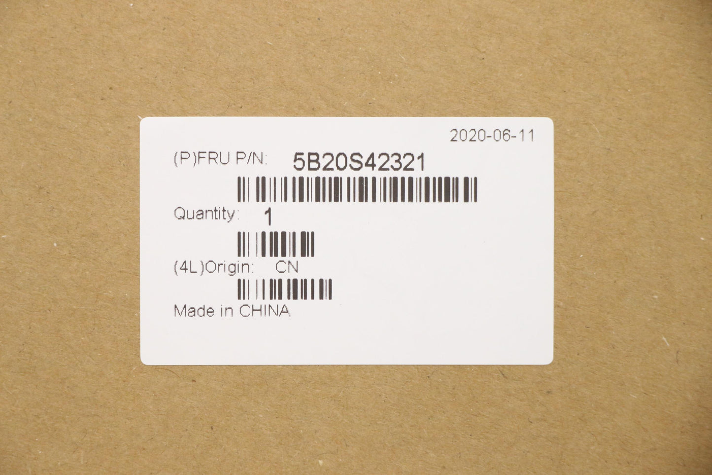 Lenovo System Board, Intel i7-9750H, GTX 4GB - 5B20S42321