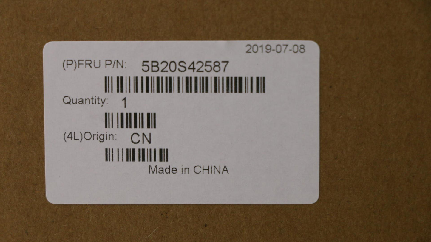 Lenovo System Board, Intel i7-8565U, UMA, TPM, Windows - 5B20S42587