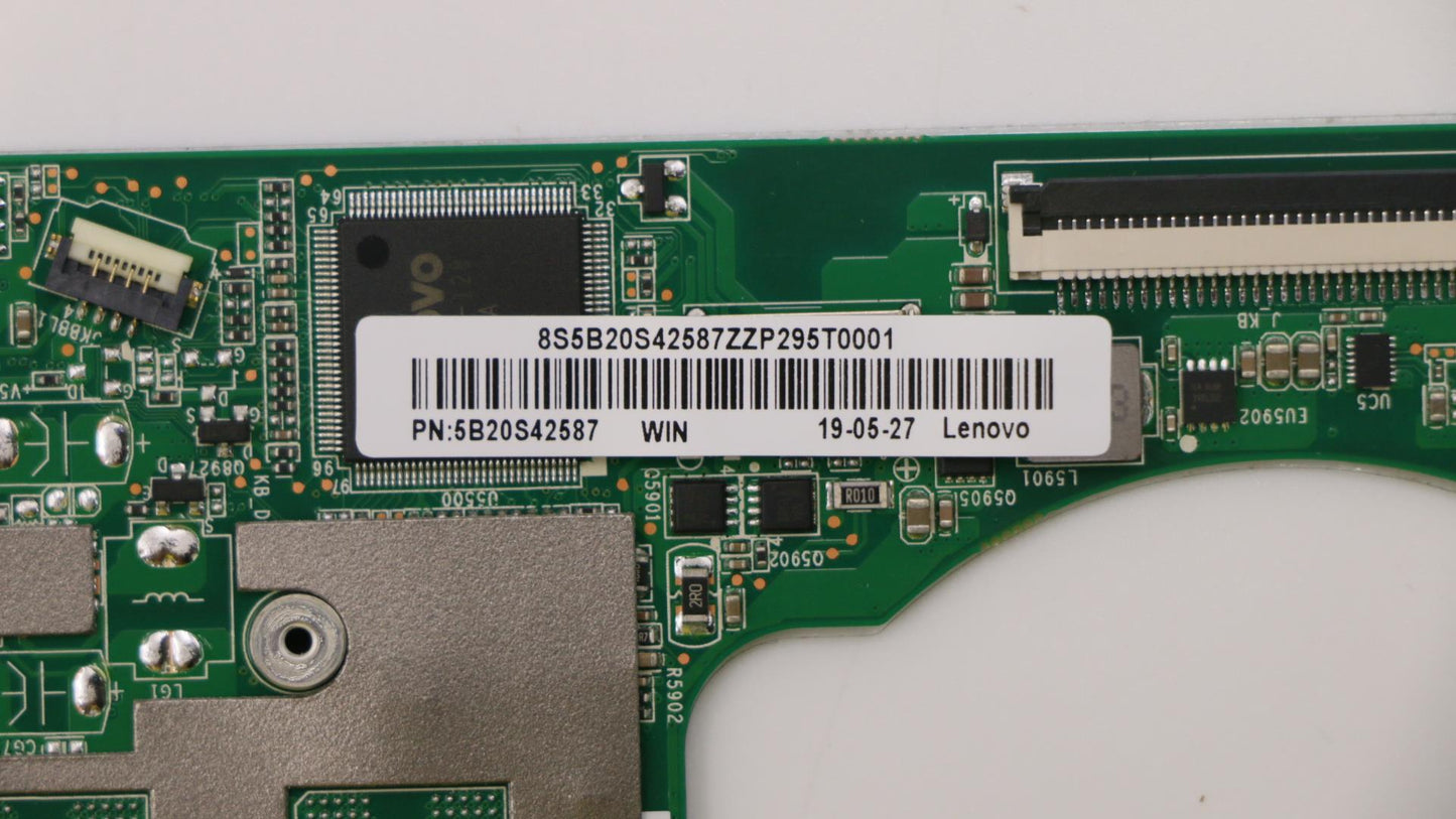 Lenovo System Board, Intel i7-8565U, UMA, TPM, Windows - 5B20S42587