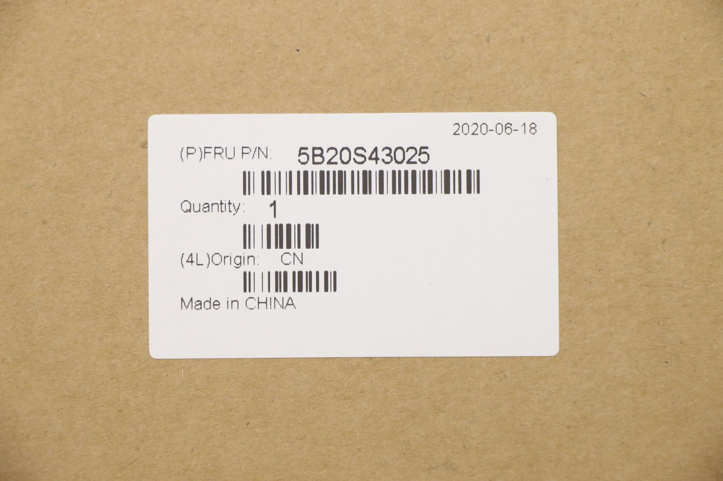 Lenovo Motherboard with Intel i5-10210U, UMA Graphics, 8GB RAM for Windows - 5B20S43025