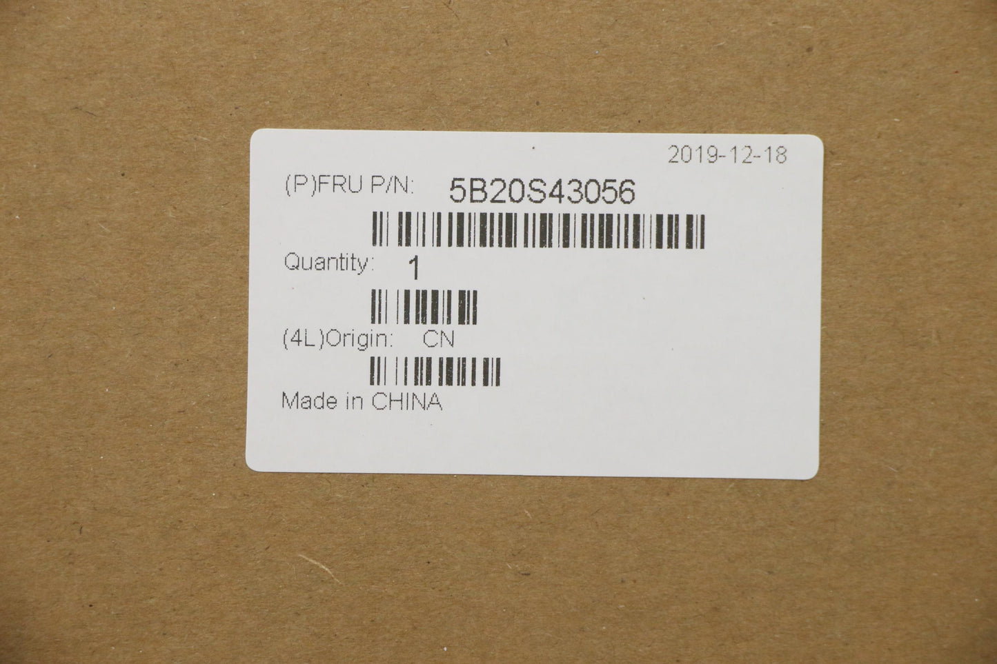 Lenovo System Board, i7-9750H, Discrete Graphics, 4GB VRAM, 16GB RAM, Windows - 5B20S43056