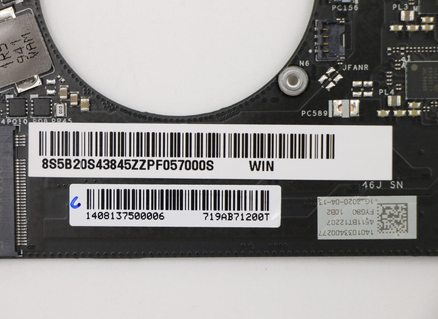 Lenovo Motherboard, i7-1065G7, 8GB RAM, Windows DPK - 5B20S43845