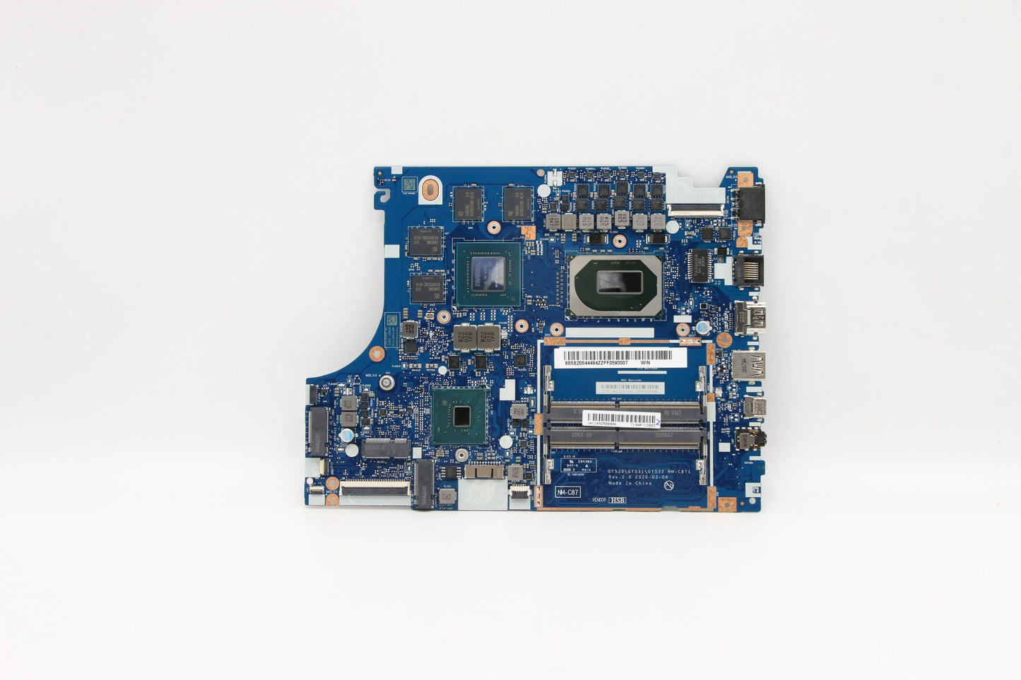 Lenovo Motherboard, i7-10750H, GTX1650, Windows DPK - 5B20S44484