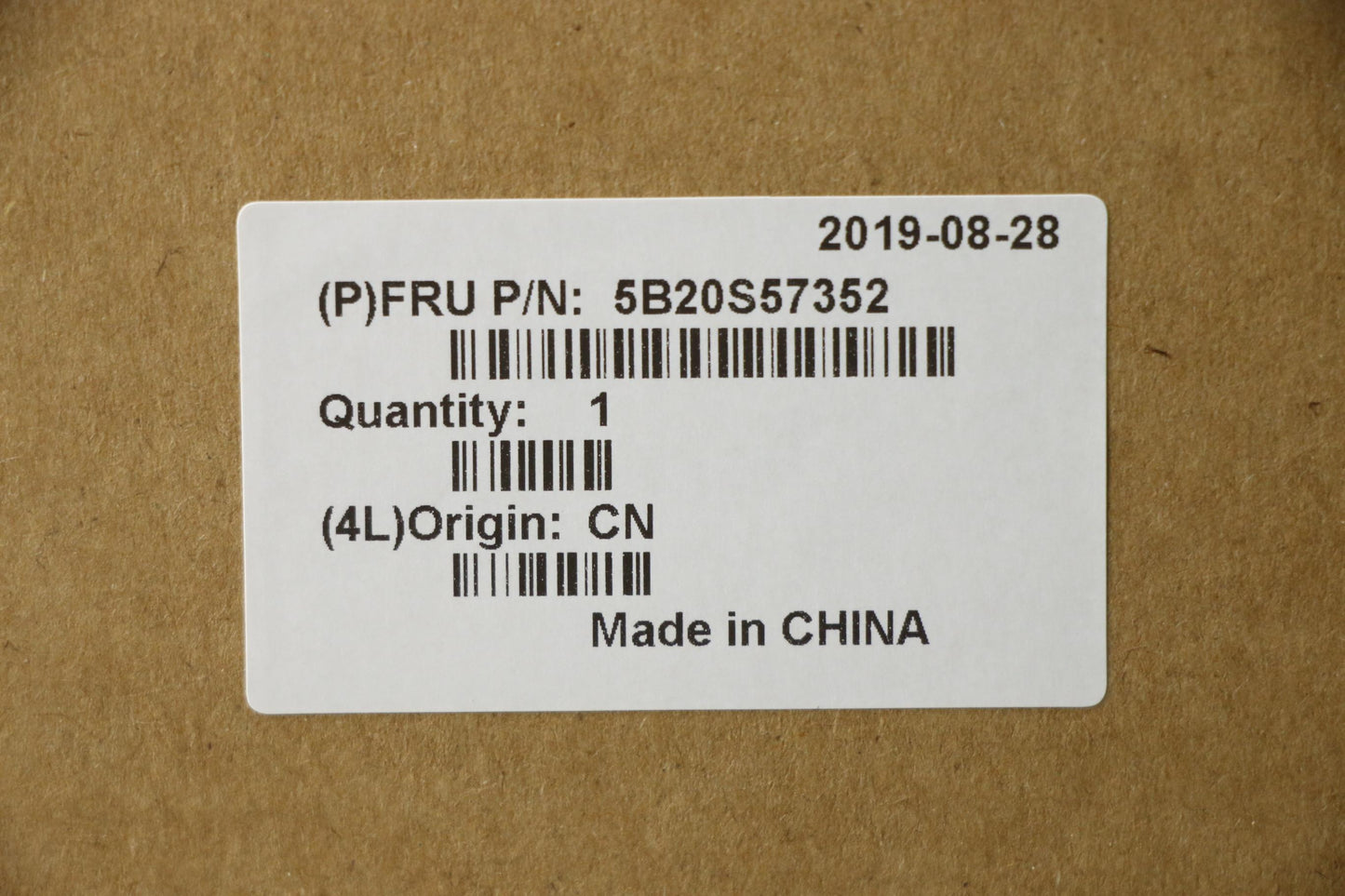 Lenovo Motherboard with i5-8300H and GTX 1050Ti 4GB VRAM - 5B20S57352