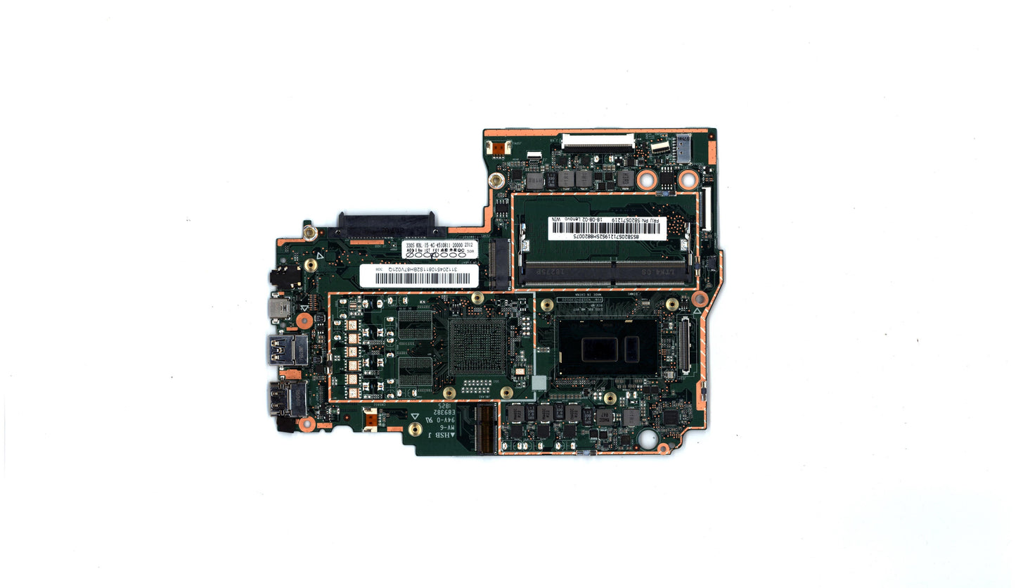 Lenovo Motherboard, MB 3N 81F5, i5-8250U, Windows, UMA, 4GB RAM - 5B20S71219
