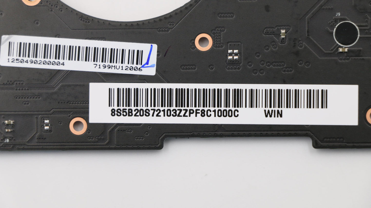 Lenovo BDPLANAR MB L 81C4 WIN i7-8550U UMA 12G - 5B20S72103